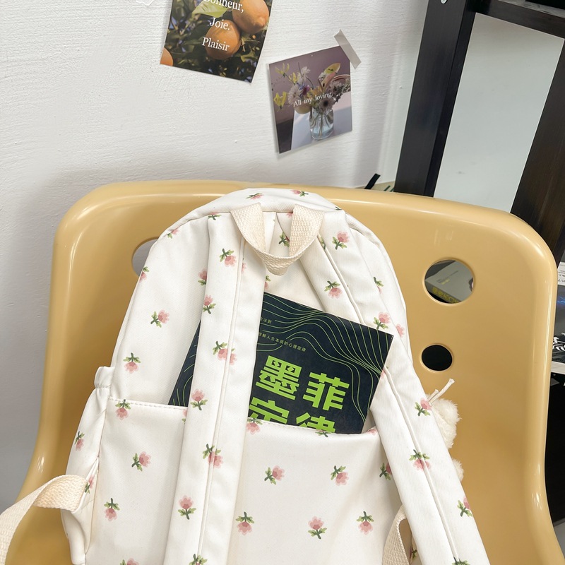 Small 2025 cross-border new style high appearance level artistic and casual primary school schoolbag, commuting and shopping small backpack pic 15