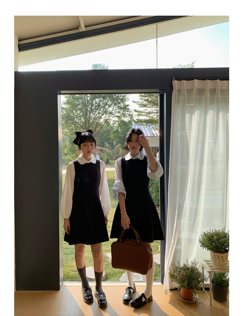 【候麦的春天】歌铭法式娃娃领衬衫春季新款复古蕾丝上衣女Y1122F详情59