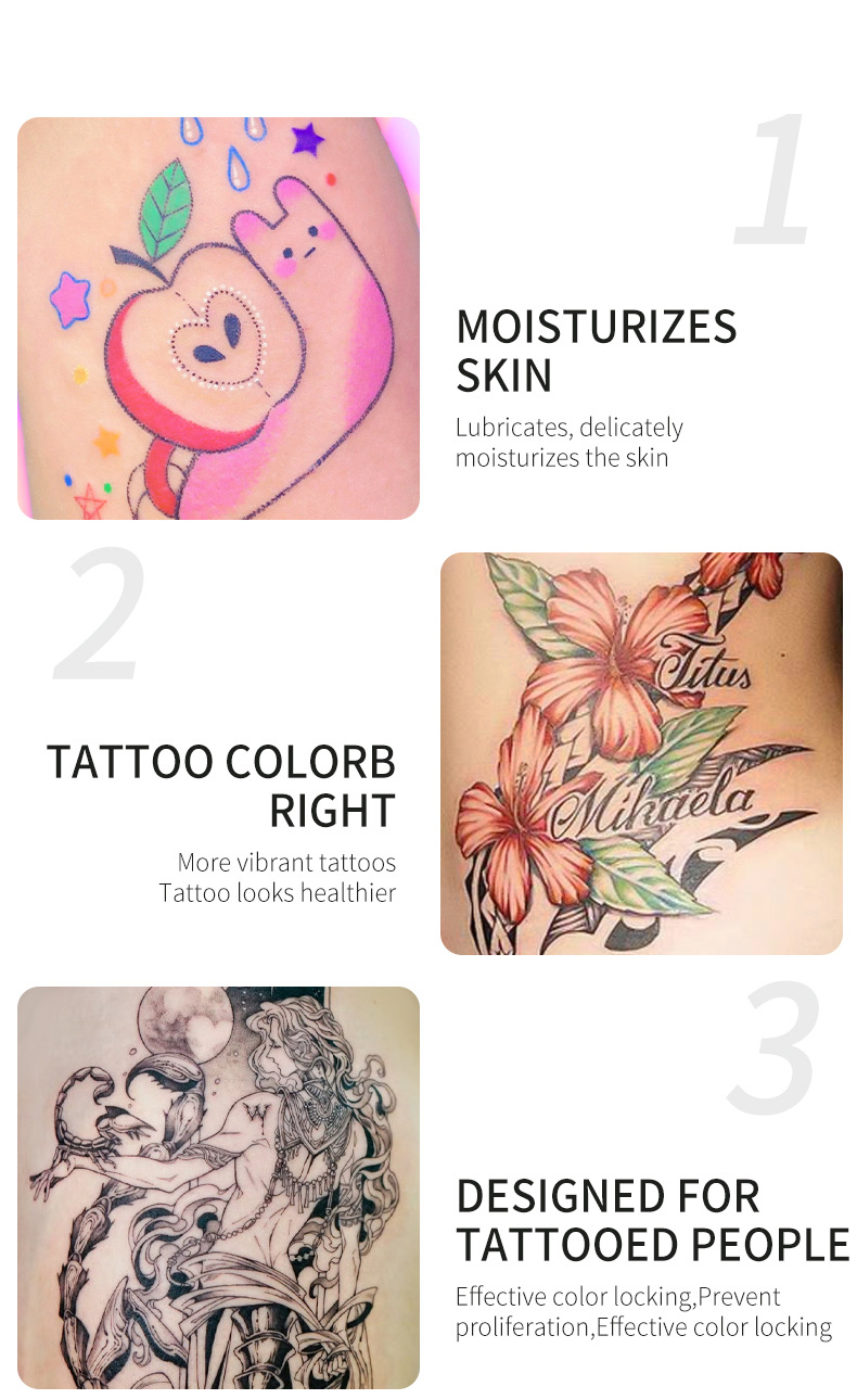【跨境专供】ADMD纹身护理棒固色显色滋润养肤温和纹绣纹身膏批发详情6
