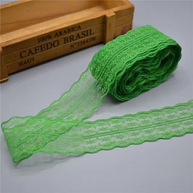 【40 Colors 】 Double-sided non-elastic lace trim, DIY clothing, curtains, sofa sewing, lace trim accessories, 4.5CM pic 25