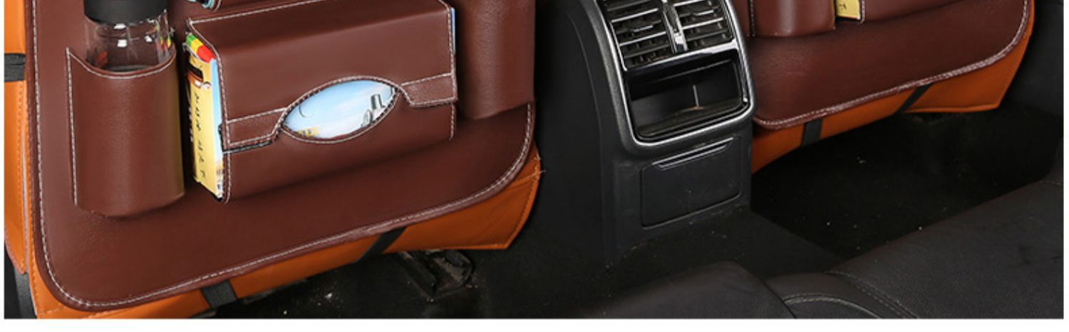 汽车座椅后背收纳袋挂袋车载儿童餐桌椅背多功能置物袋储物收纳包详情8