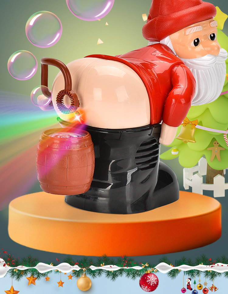 亚马逊跨境新款圣诞泡泡机 创意整蛊圣诞老人泡泡玩具 玩具泡泡机圣诞节礼物详情8