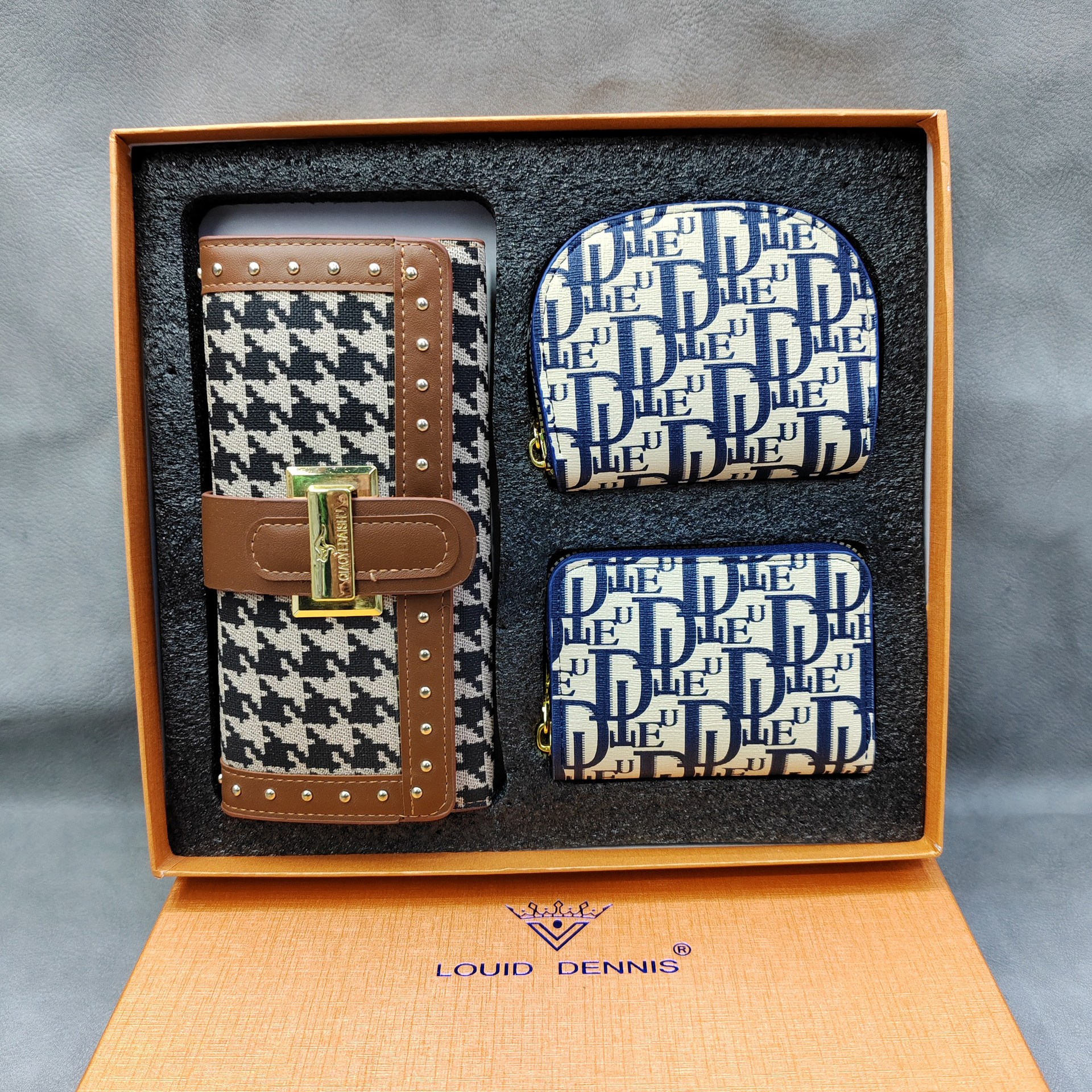 2024新款三件套礼盒装钱夹卡包套盒详情21