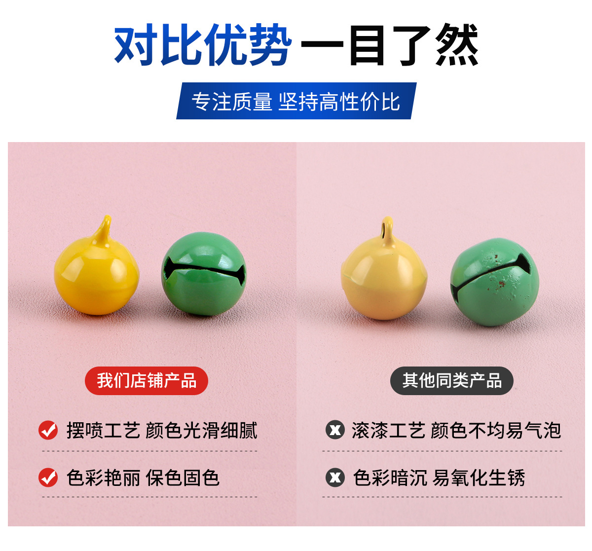 14-22mm single-character spray-painted colored bell pendant, small pendant, diy keychain accessory, pet small round bell pic 22