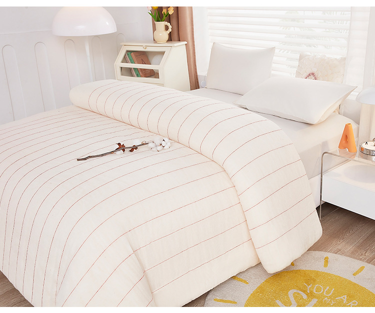 新疆一级棉花被棉絮床垫褥子学生棉被垫被加厚冬被被子棉被芯厂家详情21