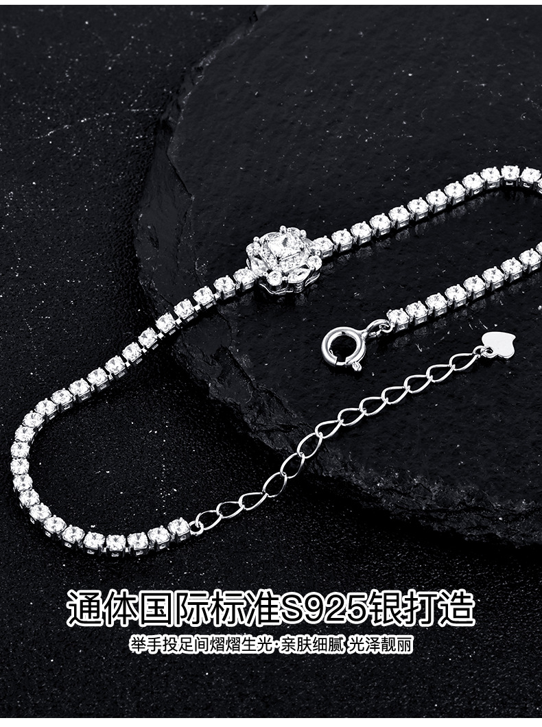 Zhuoheng selects classic and fashionable diamond and pearl braided rope necklaces for women as jewelry gifts pic 3