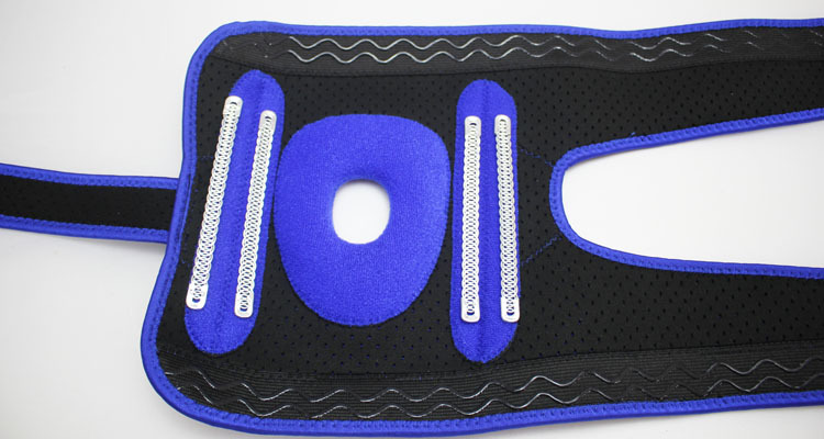 户外四弹簧支撑徒步登山护膝关节膝盖跑步运动篮球骑行护膝详情3