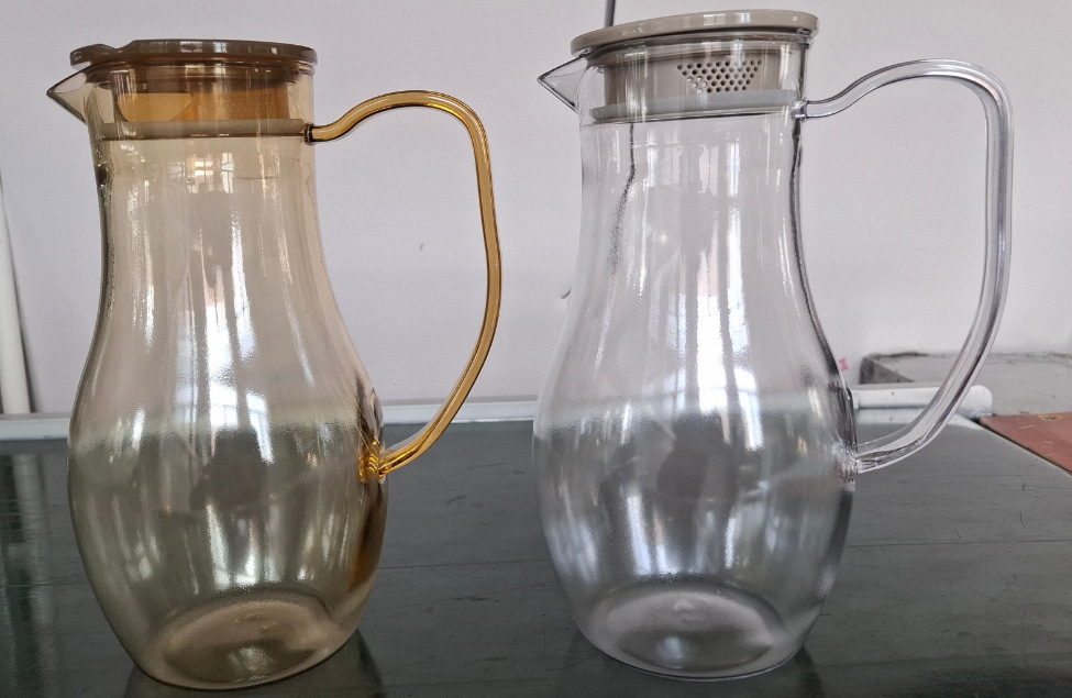 PC acrylic cold water bottle, restaurant and hotel beverage juice pot, beer tie pot, plastic high-temperature resistant foreign wine dispenser pic 1