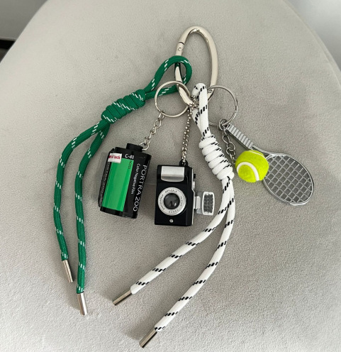 Miu series bag pendants, Dachshund figurine pendants, schoolbags, car lanyards, high-end keychains, baseball accessories pic 15