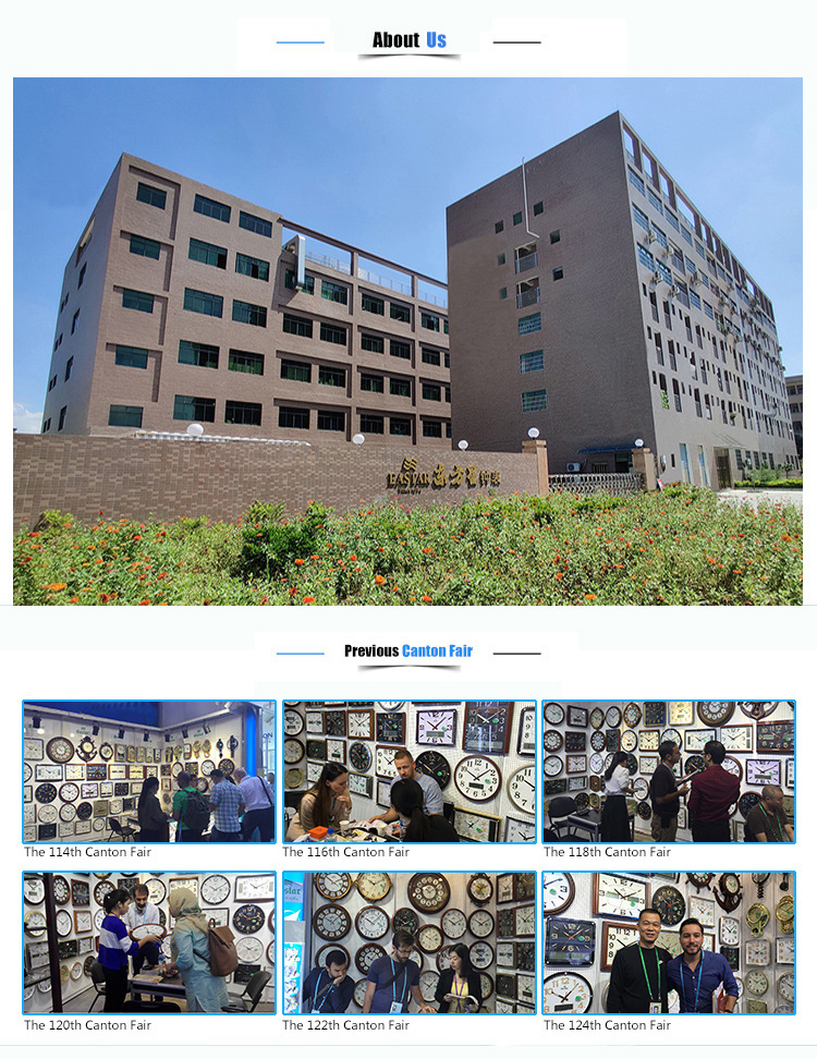 E-commerce cross-border bestseller solid wood silent scanning simple design artistic clock, Nordic wooden clock, wooden wall clock pic 8