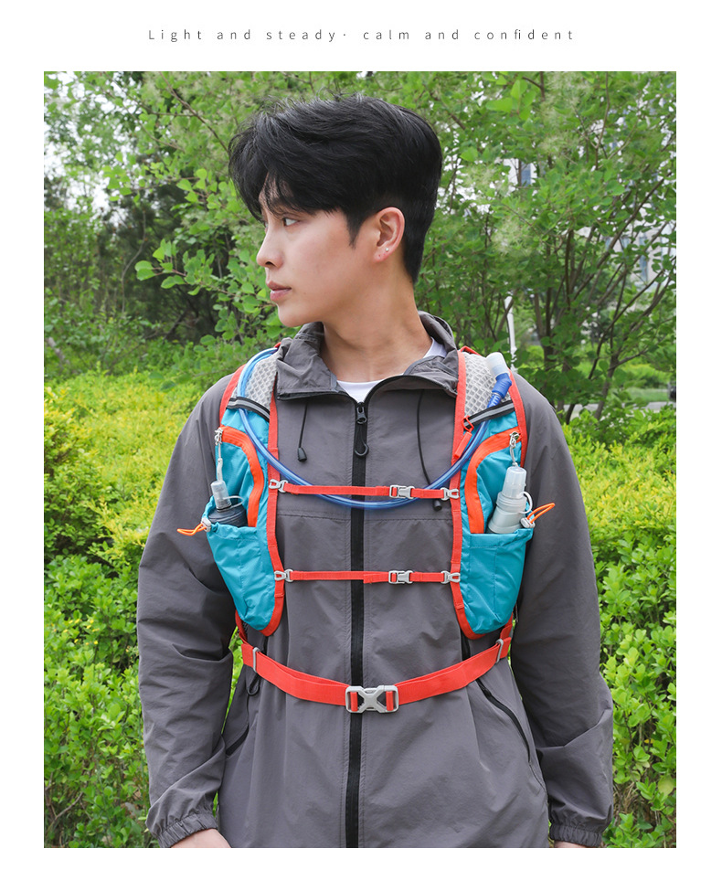 New cross-border casual sports running backpacks, outdoor hiking bags, ultra-light fitness bags, hiking water bags and backpacks pic 25