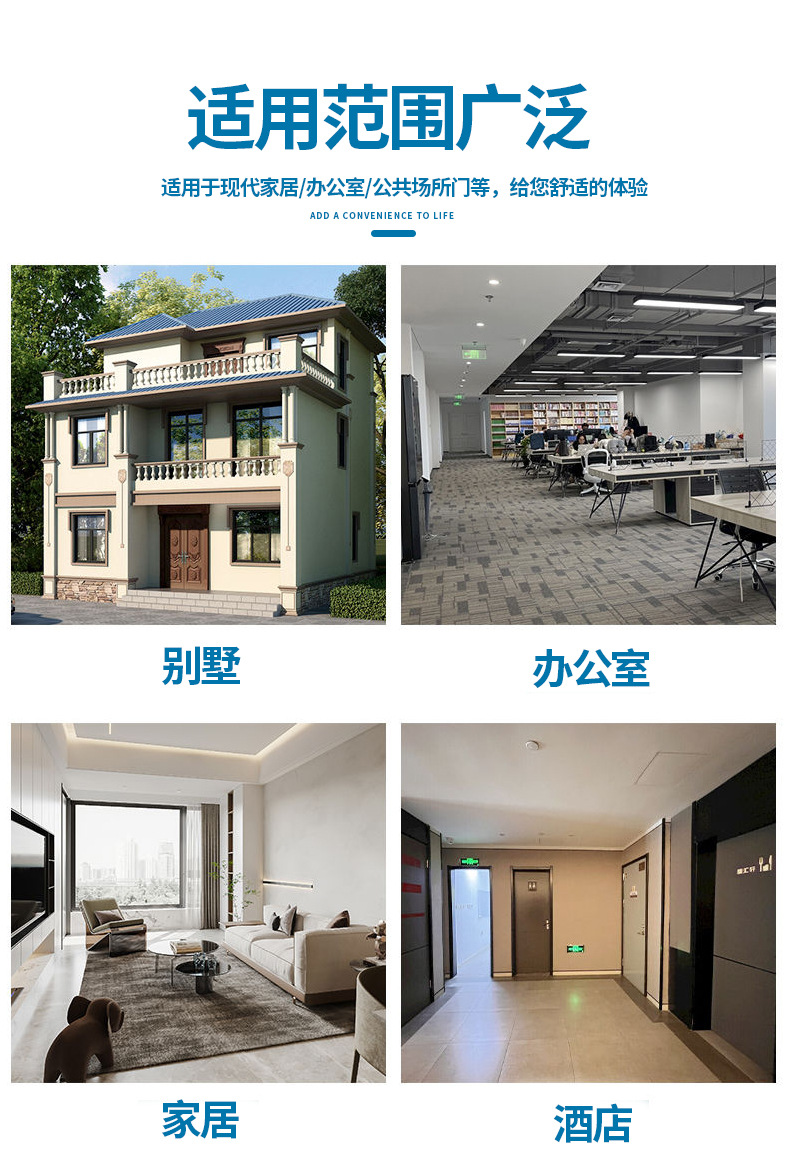 Sliding door handles, aluminum alloy handles, exposed sliding door handles, balcony glass doors, bathroom and kitchen handles pic 16