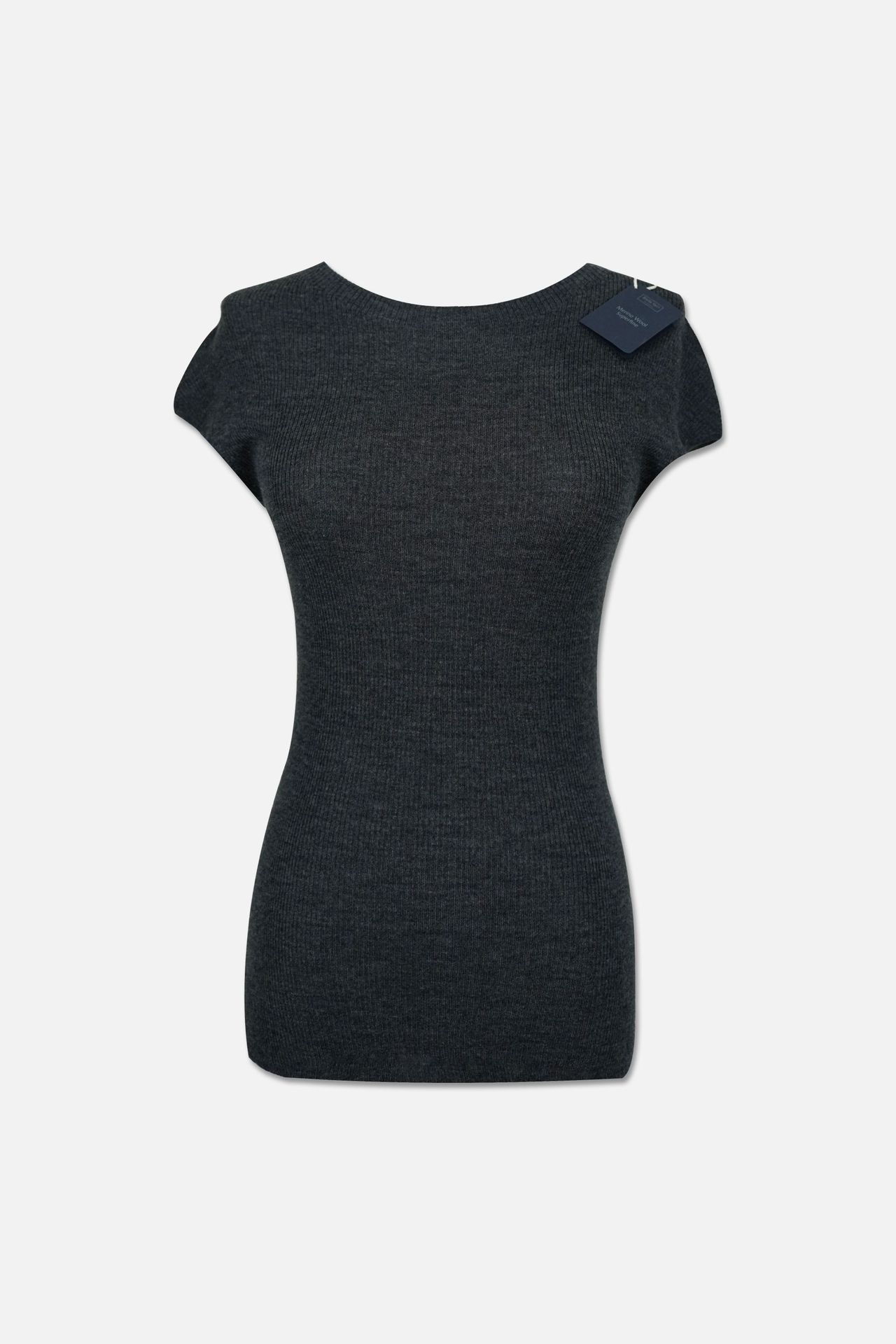 白露版型巨好无缝短袖针织衫半袖打底上衣圆领T恤女羊毛衫修身详情4