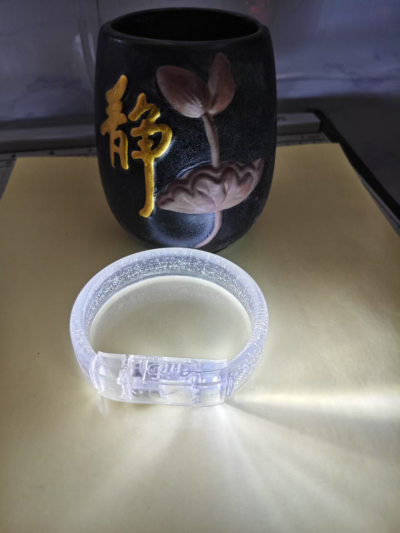 演唱会发光手环亚克力可印刷logo手环粉丝应援活动酒吧气氛道具详情6