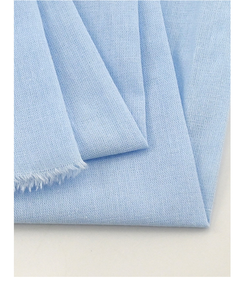 薄款平纹半透府绸砂洗纯色棉布里布内里衬防晒衫宽松半身裙布料详情8