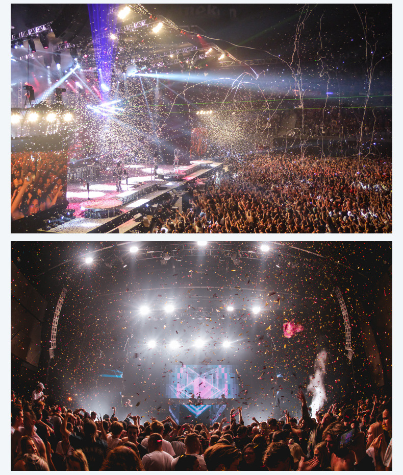 2025新款大型彩虹机户外舞台演出氛围制造二氧化碳彩纸机开业大型婚庆活动酒吧夜店氛围渲染喷纸机厂家批发详情10