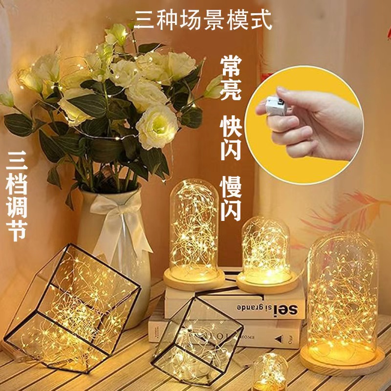 灯带彩灯灯串铜线灯鲜花礼品蛋糕圣诞节装饰灯带氛围灯防水灯串灯详情8