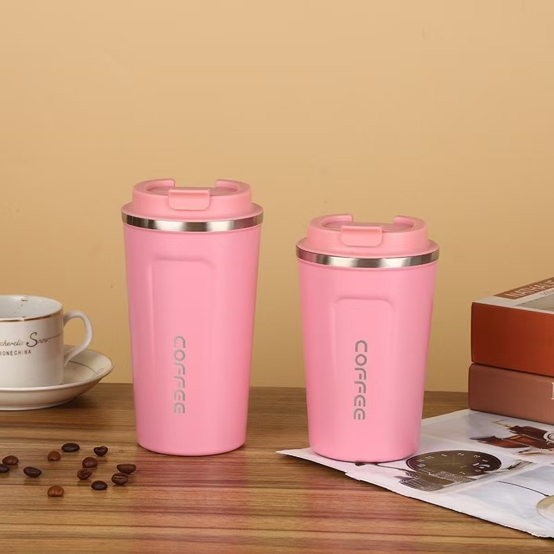 厂家直供简约户外真空双层不锈钢咖啡杯保温杯商务随行礼品杯批发详情11