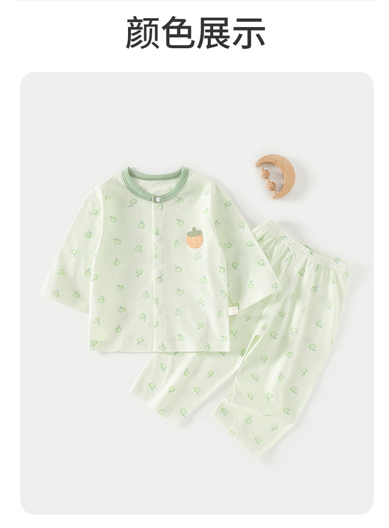儿童睡衣夏季a类棉婴儿空调服1岁宝宝分体衣服家居服套装安阳童装详情10