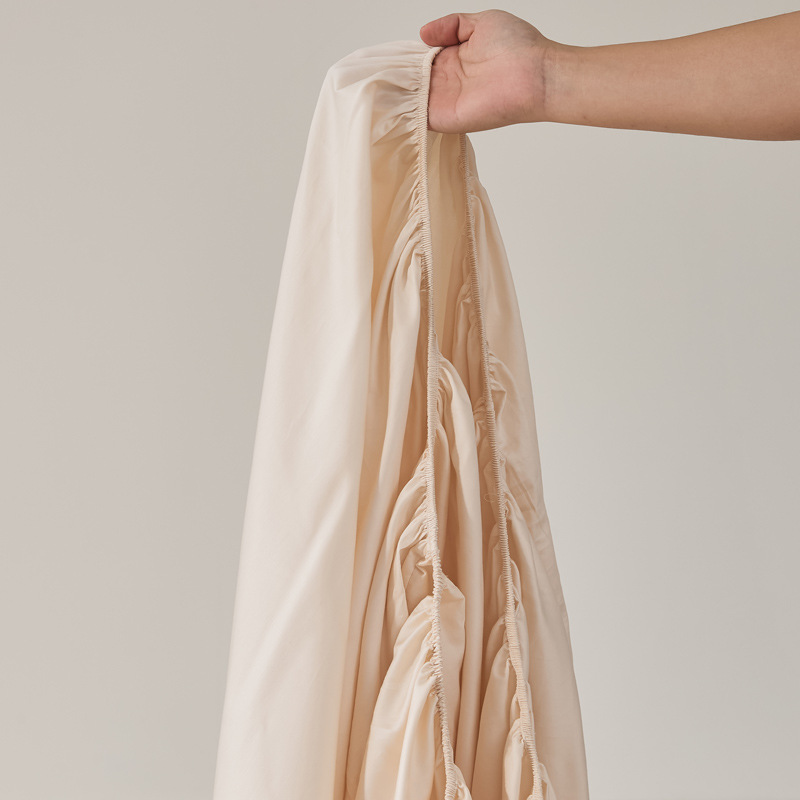 Single-piece quilt cover, pure cotton long-staple cotton bed sheet, bed cap, oversized quilt cover, skin-friendly single and double solid color bedding pic 88