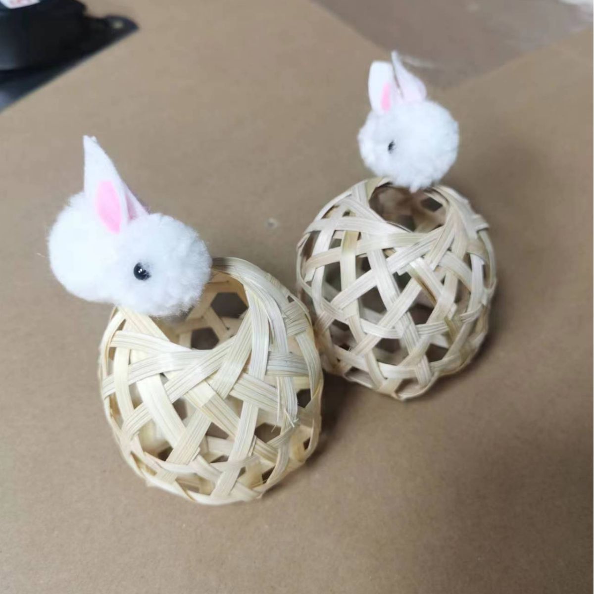 中秋节灯笼配件大全花灯竹编小灯笼兔子木杆流苏灯笼须铁杆挂牌金详情5