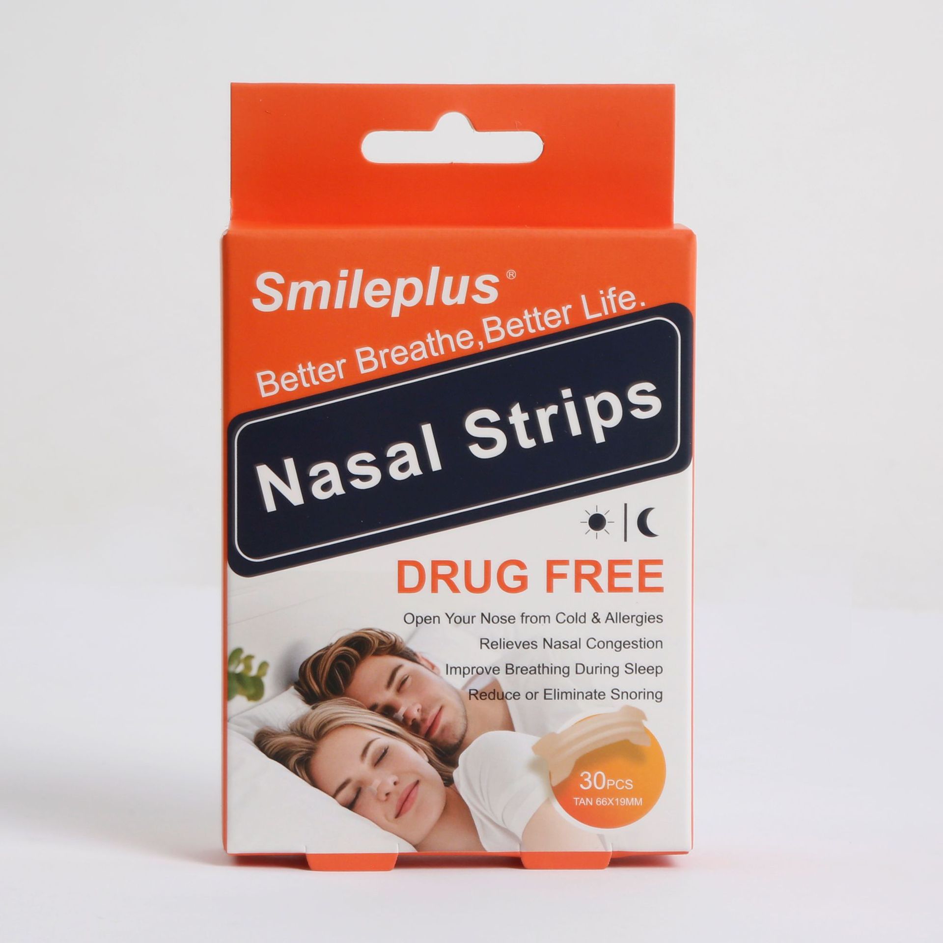 Factory direct sale only for cross-border snoring relief sleep pressure nasal patches for adults wholesale pic 1