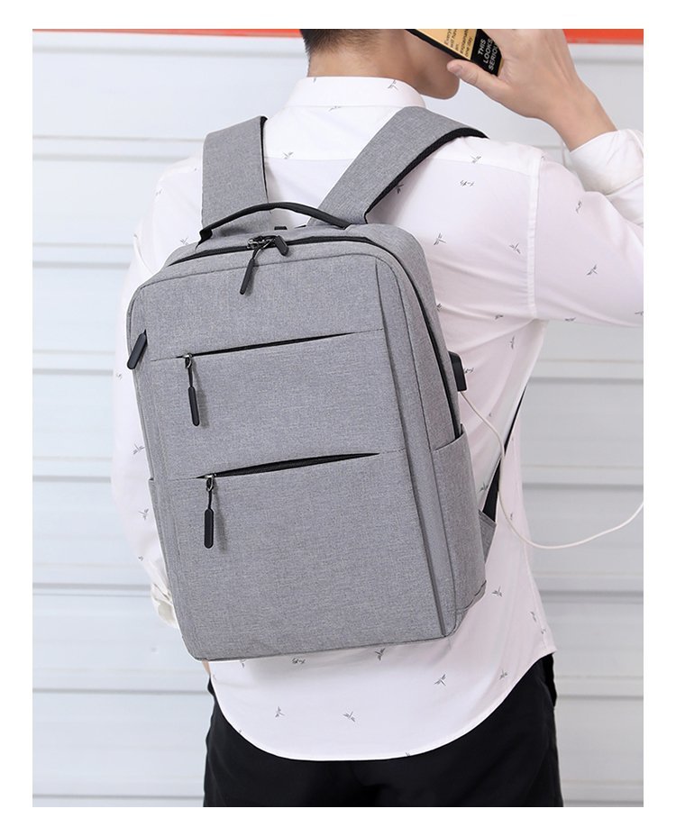 Cross-border 2026 New Business backpack, usb charging Schoolbag, travel waterproof laptop bag, backpack pic 11