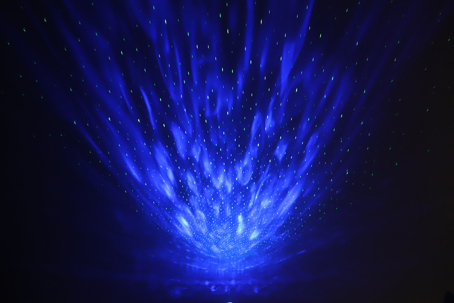 Customized aircraft engine black moon starry sky projection light, laser RGB ambient light, smart night light pic 10