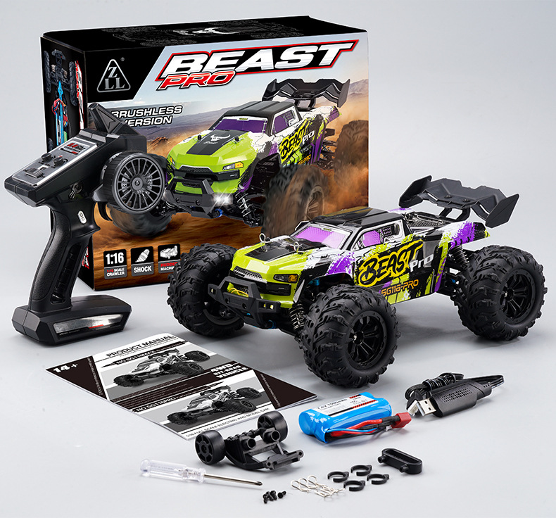 SG116MAX Professional racing four-wheel drive brushless high-speed RC off-road racing car light drift professional remote control car toy pic 29