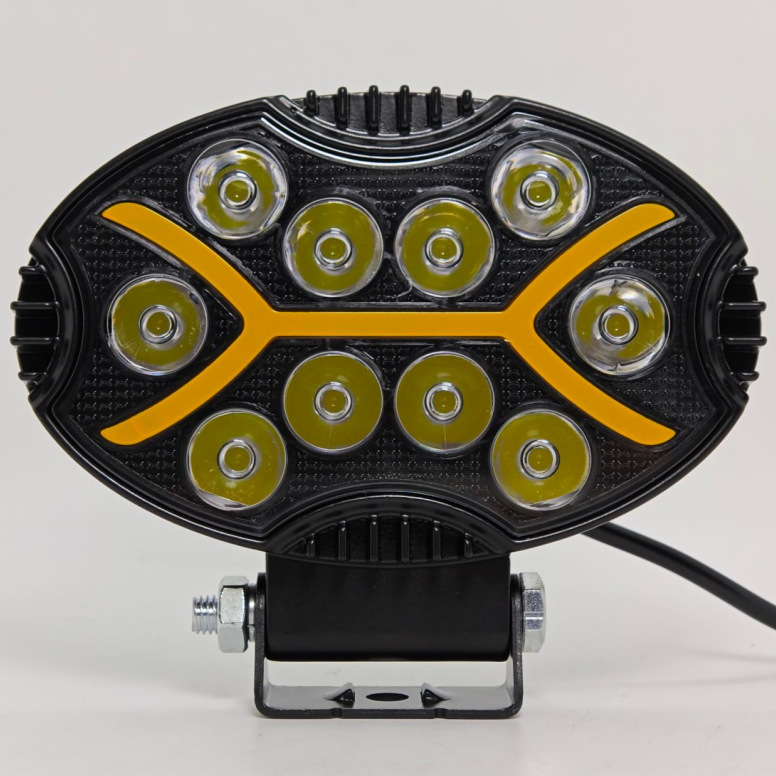 Round 4-inch square with daytime running lights, LED work lights, off-road vehicle spotlights, headlights and truck headlights pic 13