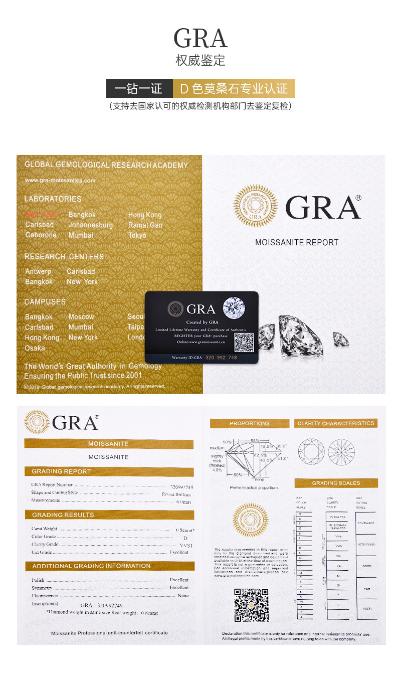 外贸欧美时尚流行黑色莫桑钻石耳钉精致高级感s925纯银耳饰品批发详情25