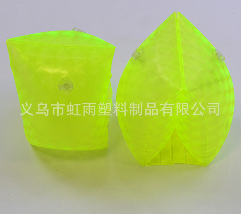 厂家PVC充气荧光手臂袖PVC充气手臂圈PVC充气水袖详情9