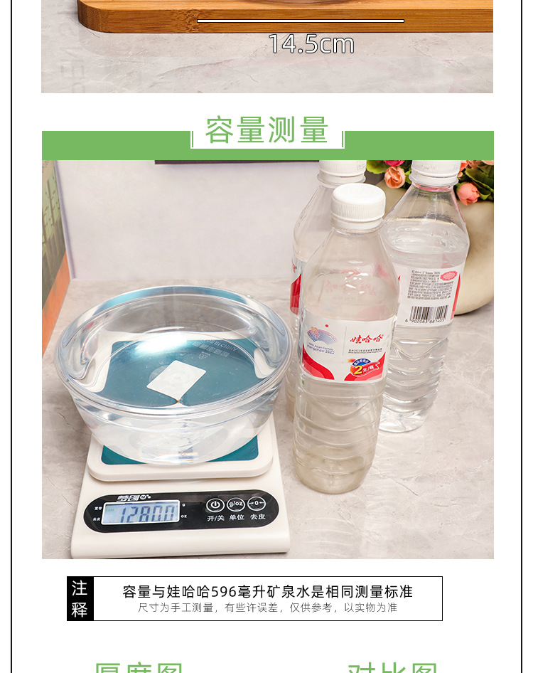 Youmai Food sealed boxes, transparent plastic fresh-keeping boxes, snack and nut boxes, pickles, dipping sauce boxes, covered takeout lunch boxes pic 13
