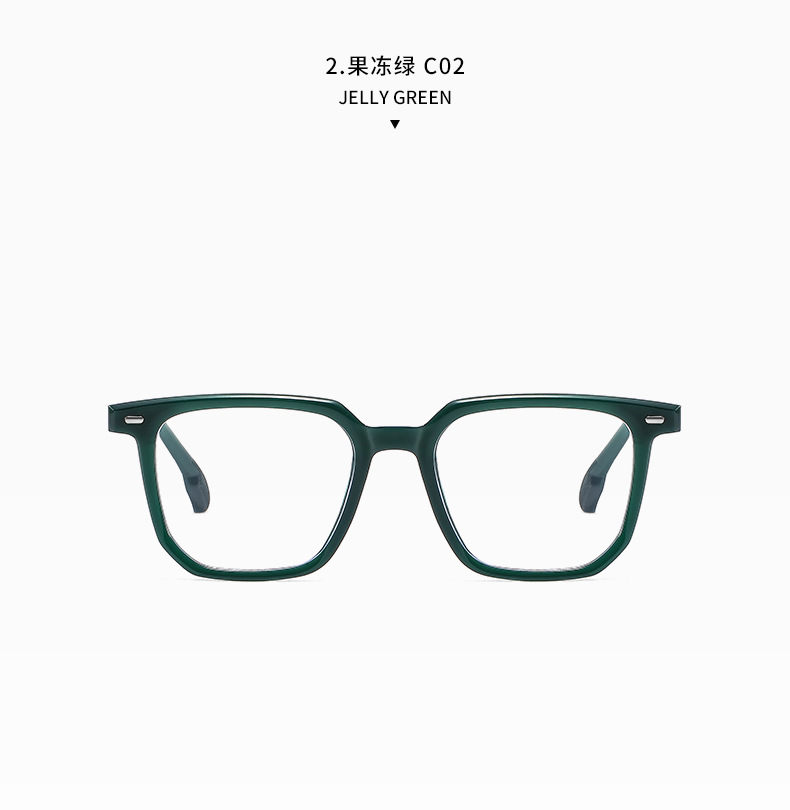 超轻透明光学眼镜镜架近视防蓝光男女款大脸显瘦可配有度数镜片详情24