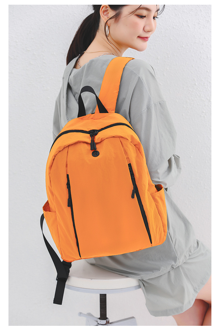 跨境直供亚马逊热销女包 日系尼龙布双肩包 户外休闲百搭通勤背包详情20