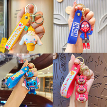 头套鸭包包批发挂饰挂件毛绒玩具钥匙扣抓机娃娃玩偶迷你情侣公仔详情14