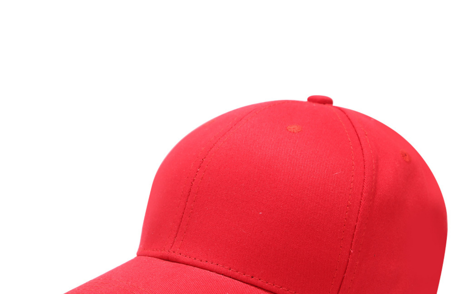 现货纯棉6片光板棒球帽户外纯色百搭刺绣logo帽子男士批发鸭舌帽详情12