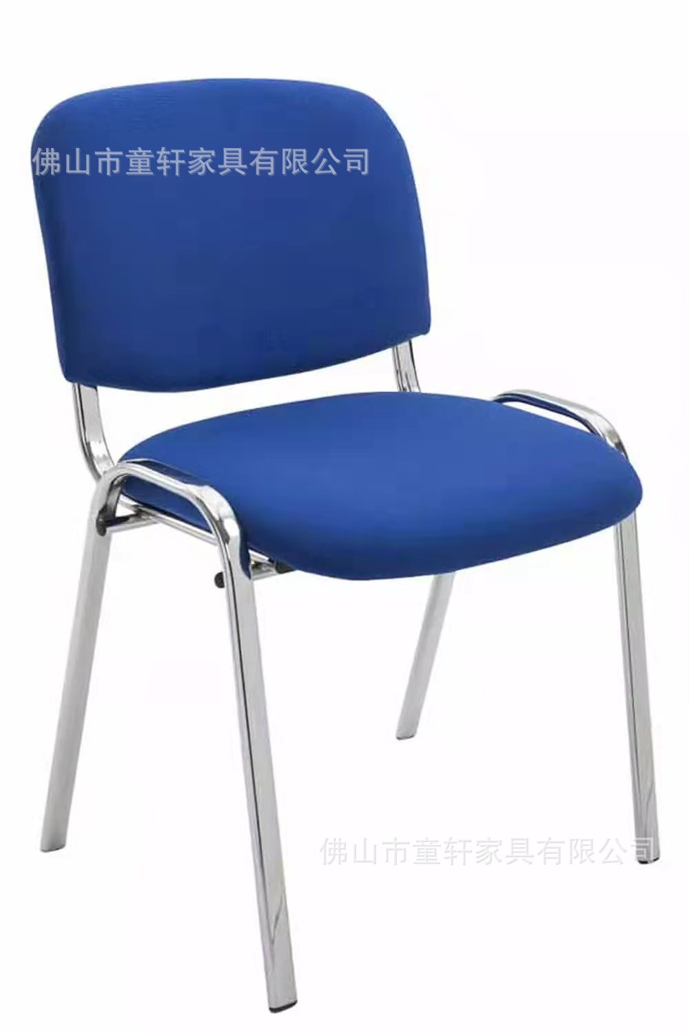 Foshan manufacturer wholesals foreign trade office chairs, fabric four-legged training chairs with writing boards and armless conference seats pic 18