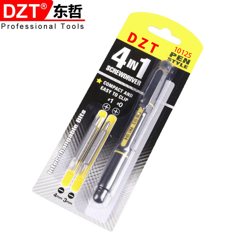 New four-in-one pen-shaped screwdriver, mini screwdriver, gift screwdriver, aluminum alloy screwdriver pic 22