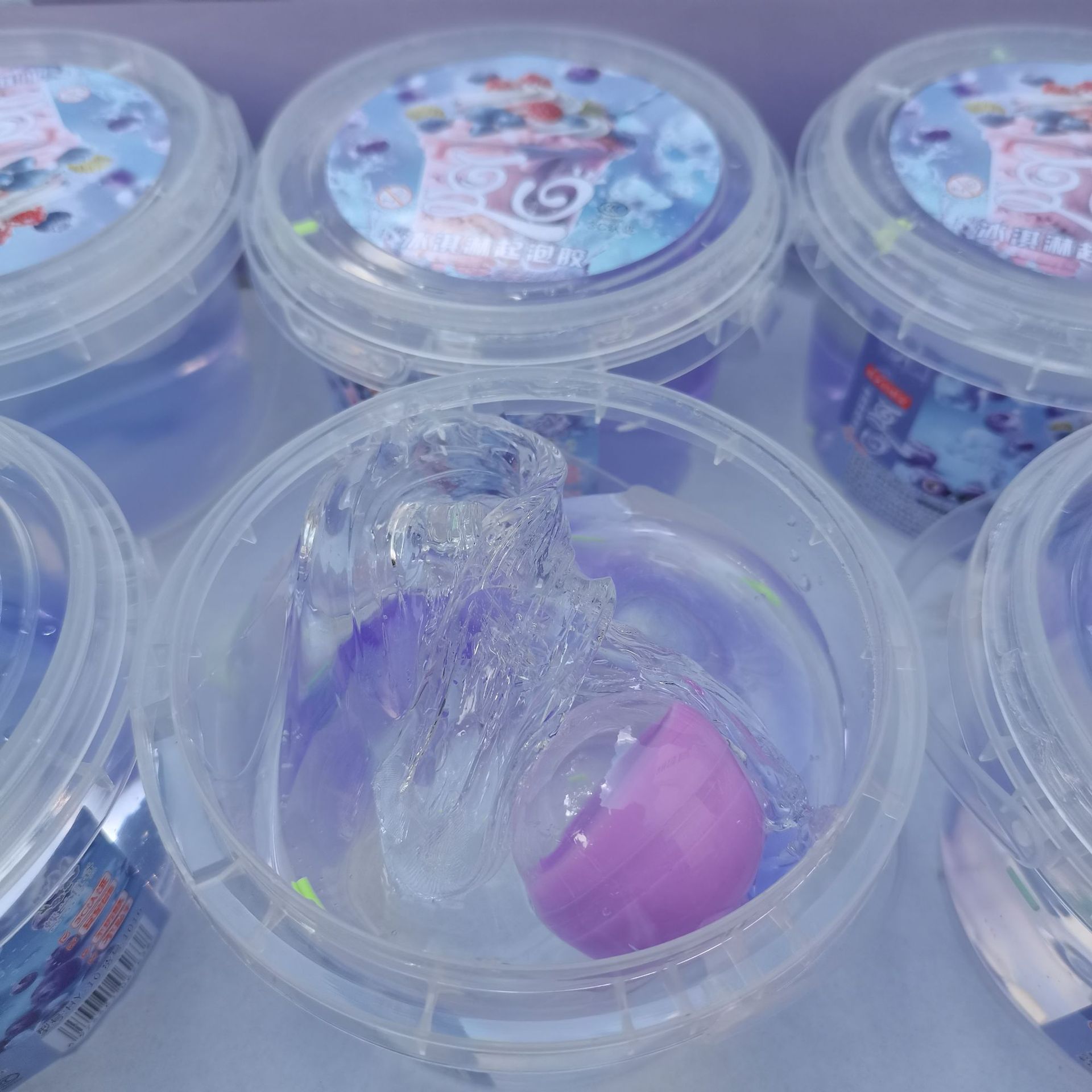320g桶装起泡胶儿童橡皮泥泡泡 泥批发史莱姆水晶泥地摊学校热销详情12