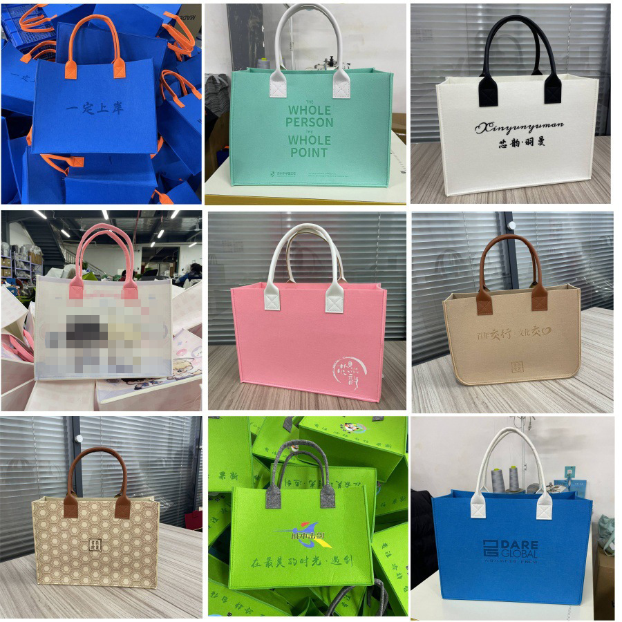 Dragon Boat Festival corporate bank felt bags, customized cartoon souvenirs, gift bags, shopping bags, wedding advertising tote bags pic 30