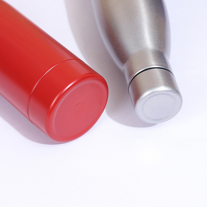 跨境小口瓶美式可乐瓶不锈钢户外便携大容量运动水壶真空保温杯详情4