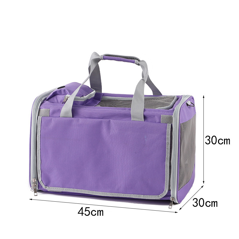 Rongka Pet Cross-border Amazon Pet Bags, Oxford Cloth Pet handbags, Portable pet Breathable cat cages, portable cat bags pic 11