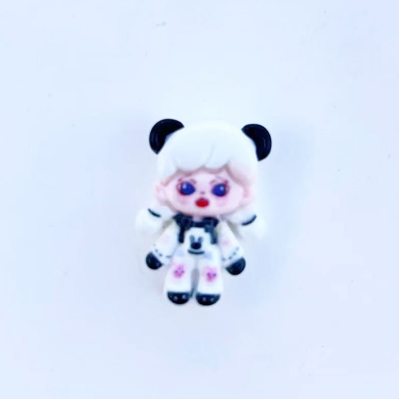 搞怪大嘴小丑卡通树脂diy饰品配件手机壳洞洞鞋贴片发夹发饰材料详情2