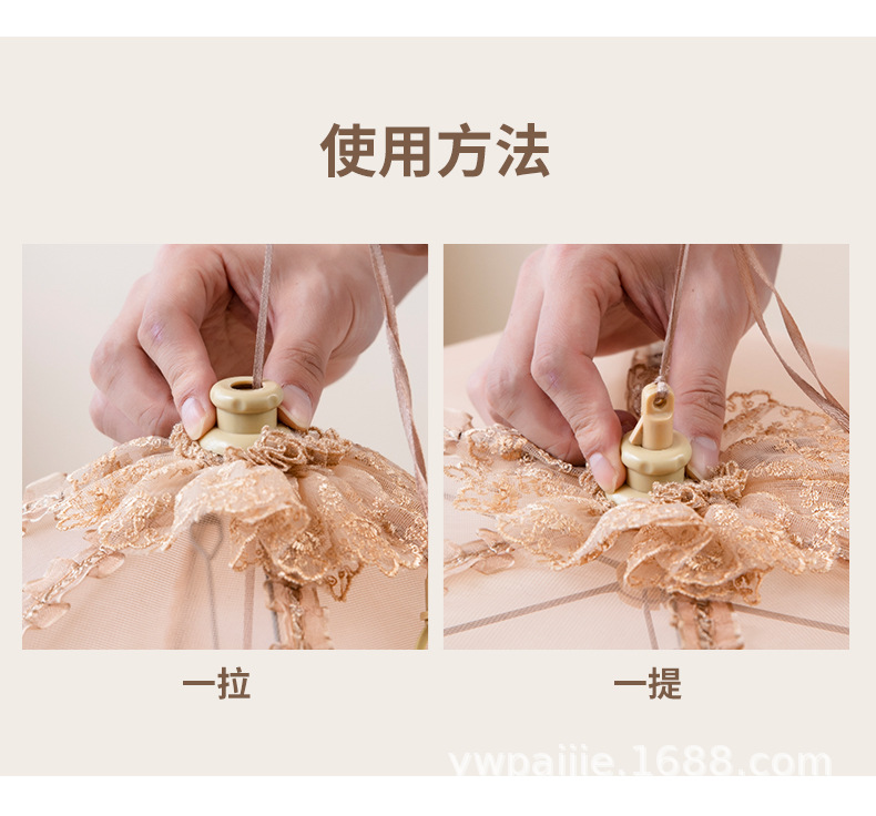 义乌厂家轻奢大号折叠家用菜罩防苍蝇饭菜罩食物罩盖食物罩盖菜罩详情10