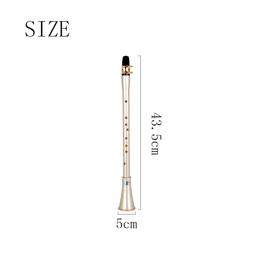IRIN saxo en mi bemol ABS mini clarinete principiante soprano mini saxo de bolsillo al por mayor pic 1