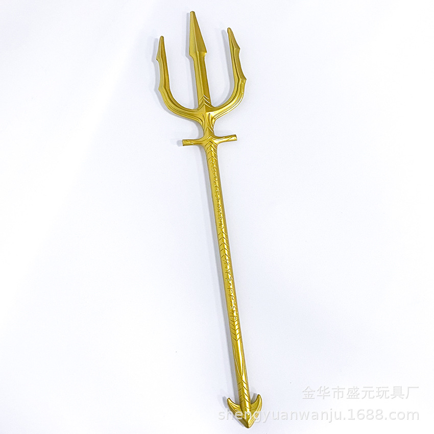 Around the Douluo Continent, Tang Sanhai Shenwang Trident, Blue and Silver Overlord Gun, super-large Shura Sword, soft rubber weapon pic 3