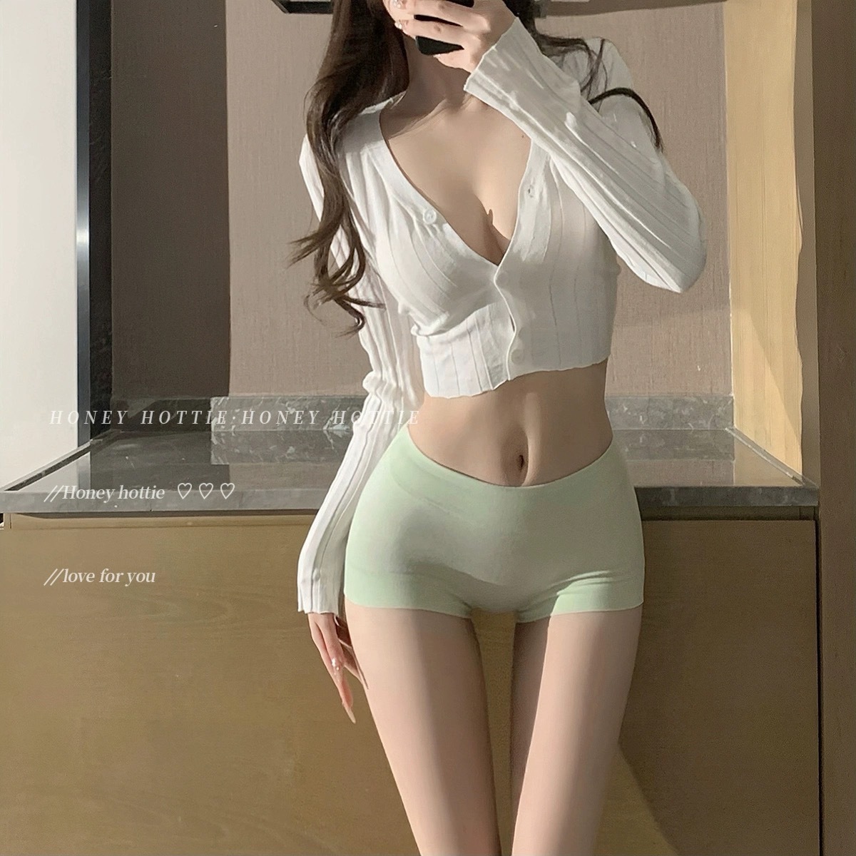 厂家直销纯棉内裤女抑菌全棉石墨烯裆中高腰透气女士大码平角裤详情9