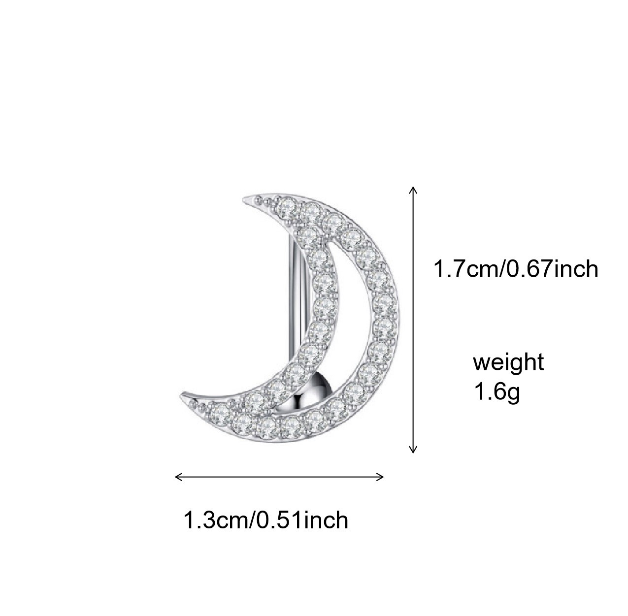 人体穿刺饰品肚脐钉跨境热卖肚脐环欧美经典肚脐扣批发厂家脐钉详情47