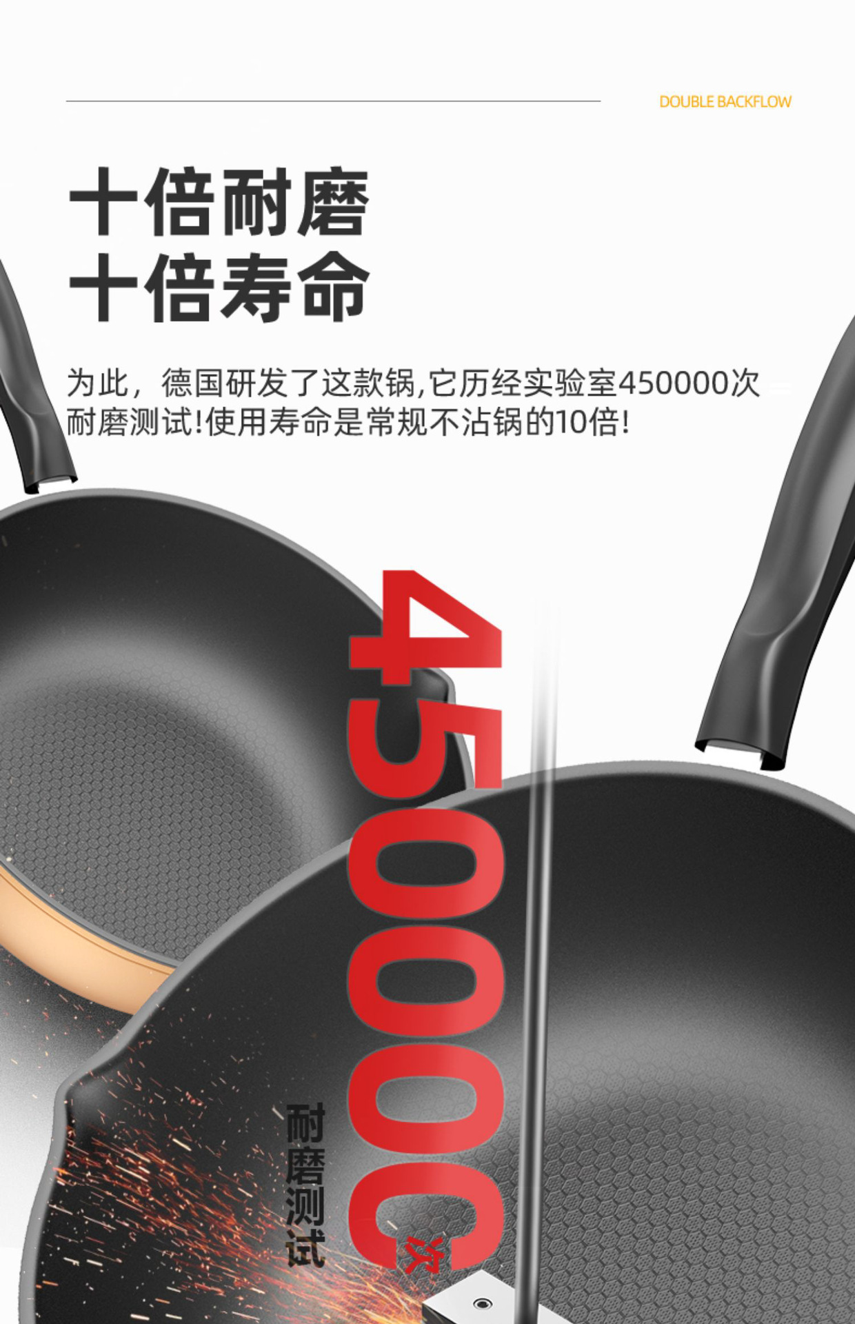 New household cooking wok, honeycomb non-stick wok, multi-functional frying wok, universal stove, iron wok, multi-functional flat pan pic 8